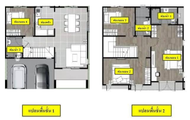 ขายบ้านเดี่ยว หมู่บ้าน SENSE บางนา-สุวรรณภูมิ  สไตล์สแกนดิเนเวียน 7