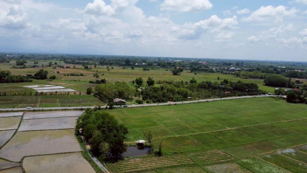 ขายที่ดินเชียงใหม่ 15-2-73 ไร่ ติดถนนหมายเลข 3018 ใกล้โรงเรียนบ้านแม่ขาน 3