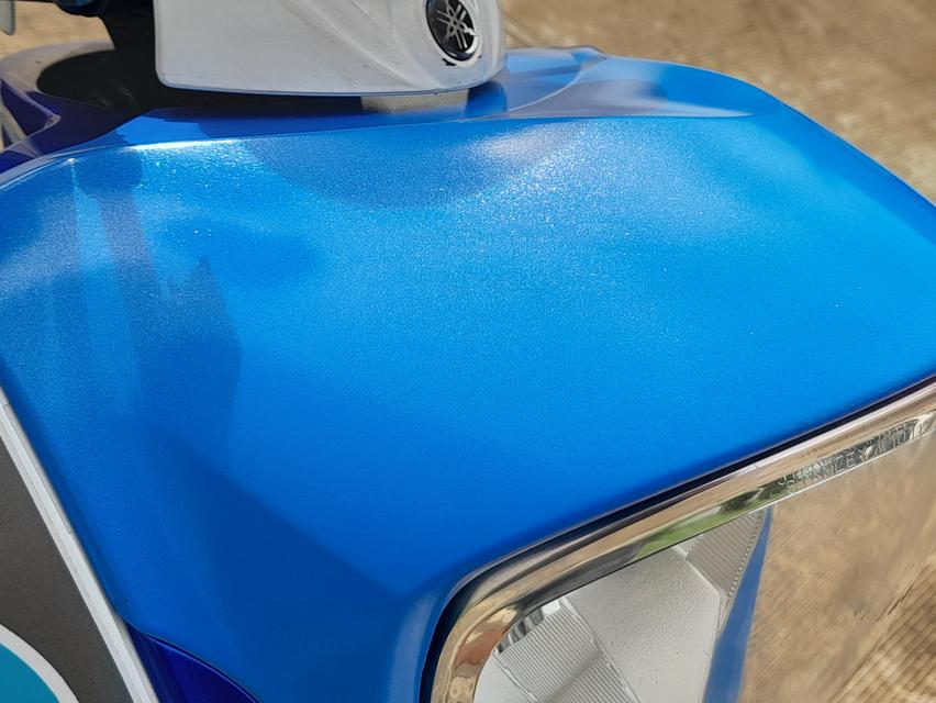 Yamaha Fino Fi 115i ปี2014 สีขาว-ฟ้า-น้ำเงิน 10