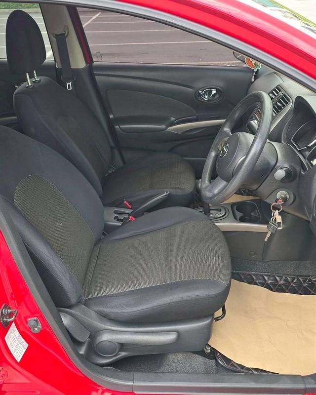 รหัสรถ QT7821 Nissan Almera 1.2 E เกียร์ Auto สีแดง ปี 2013 13