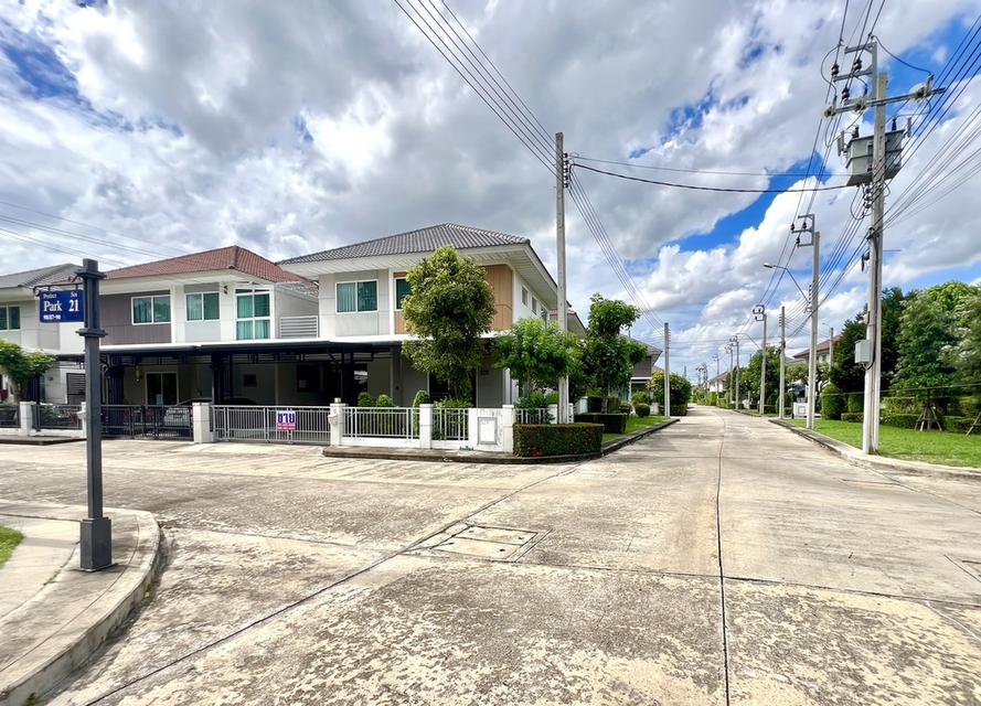 ขายบ้านแฝดสไตล์บ้านเดี่ยวหลังมุม หมู่บ้านเพอร์เฟค พาร์ค ราชพฤกษ์ (Perfect Park Ratchapruek) ทำเลดีติดถนนราชพฤกษ์ 3