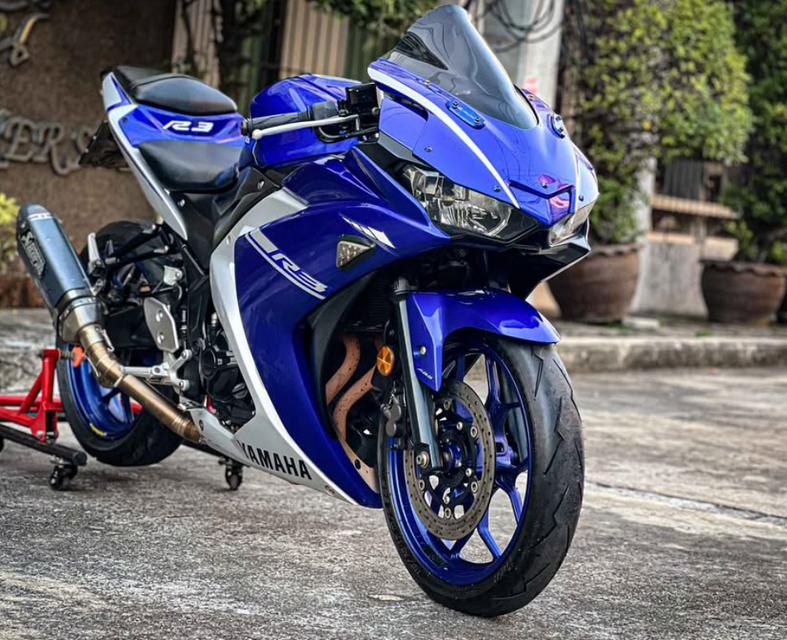 ขาย Yamaha YZF-R3 สีน้ำเงิน 2