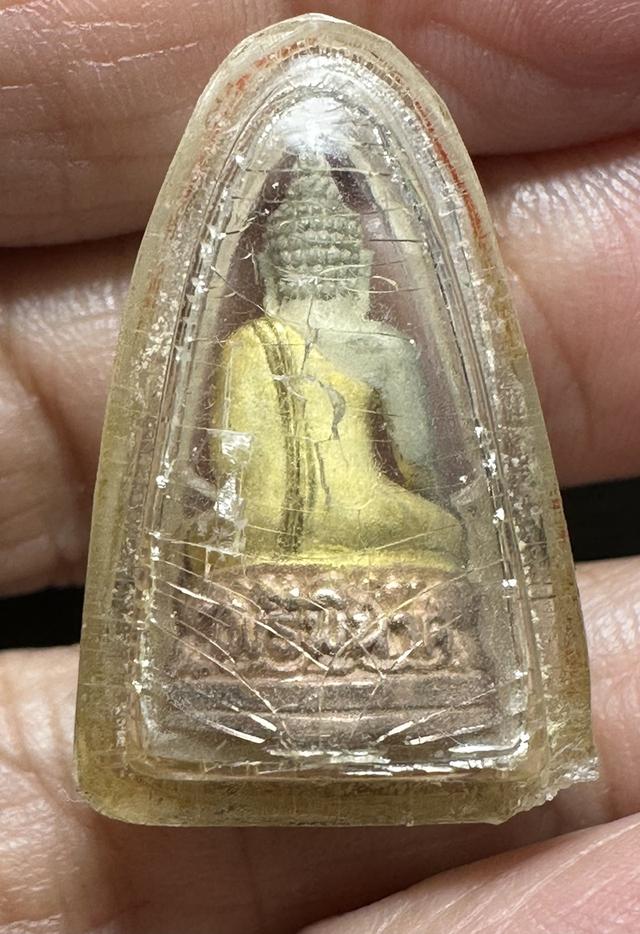 พระชัยวัฒน์ไพรีพินาศ เนื้อเงินชุบสามกษัตริย์ ฉลองพระชนมายุ 84 พรรษา สมเด็จพระสังฆราช สกลมหาสังฆปริณายก วัดบวรนิเวศวิหาร ปี2540 2