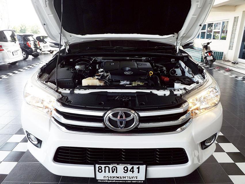 รหัสรถ KCY941 TOYOTA HILUX REVO PRERUNNER DOUBLE CAB 2.4 G NAVI M/T ปี 2016 10