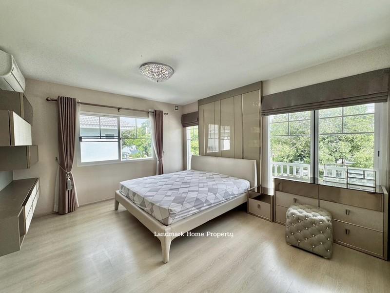 LM25-0029 ขายบ้านเดี่ยว 2 ชั้น วิลลาจจิโอ ปิ่นเกล้า ศาลายา 60.4 ตรว 3นอน 3น้ำ หน้าบ้านไม่ชนใคร 5