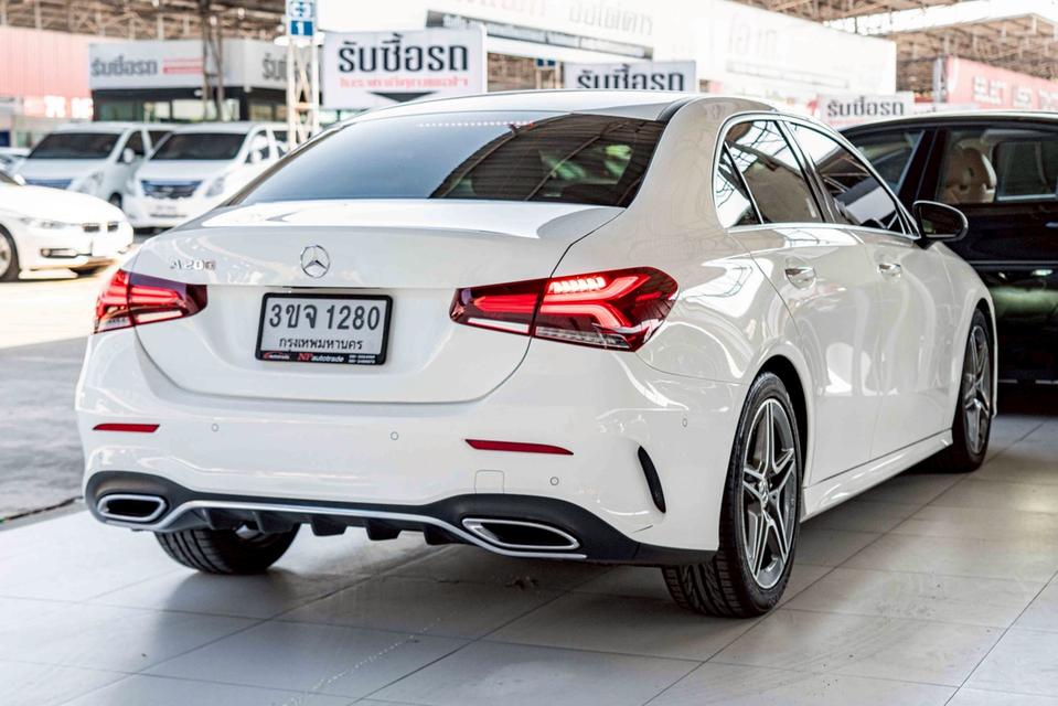 รหัสรถ NP1280 รุ่นรถ : BENZ A200 AMG ปีรถ : 2020 8