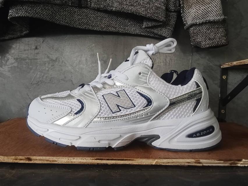 ืnew balance นิวบาลานซ์ 530 (เบอร์ 42) ขนาดความยาว 26 cm. เบอร์ 41 ใส่ได้พอดี งานมือหนึ่ง รูปที่ 5