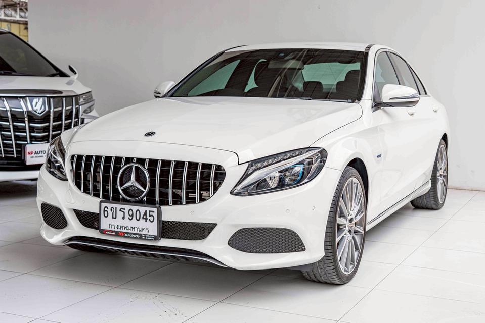 รหัสรถ NP9045 BENZ C350e AVANTGARDE 2018 6