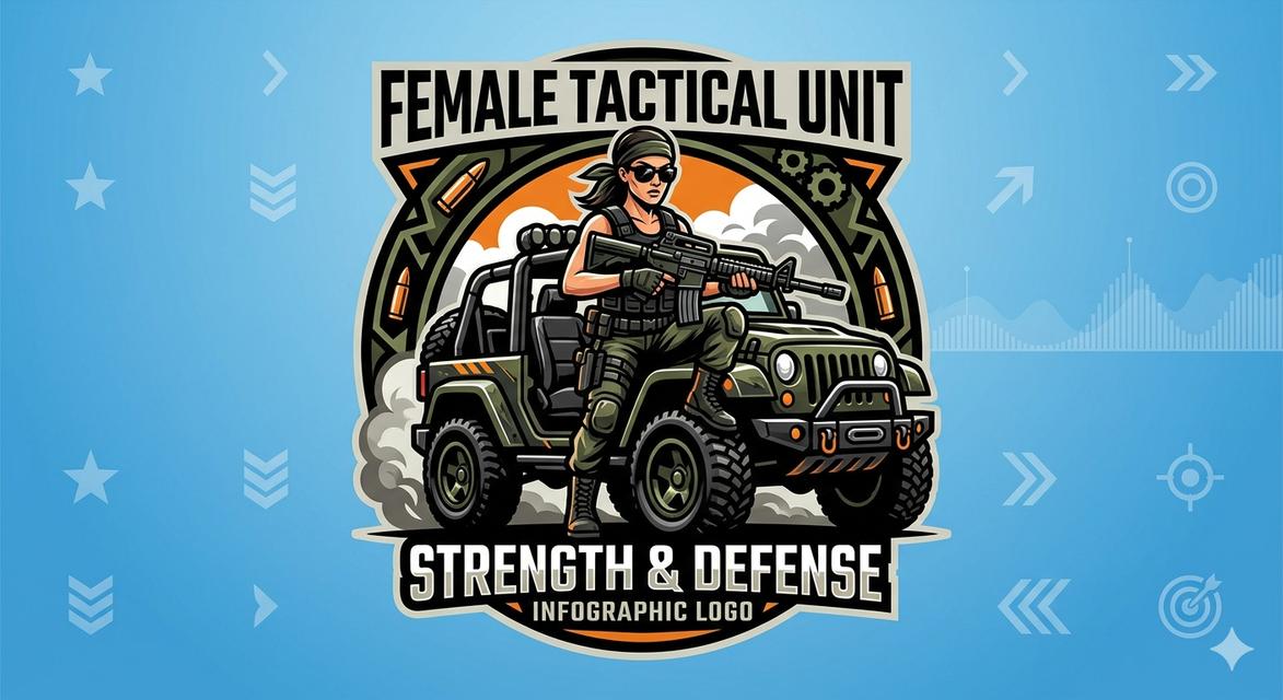 รูปผู้กญิงถือปืนอยู่บนรถ