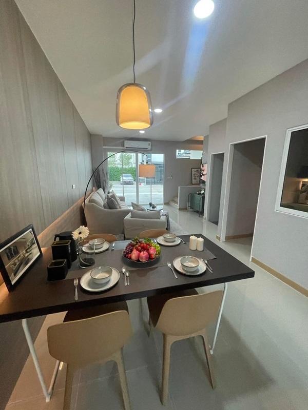 ปล่อยเช่าทาวโฮม2ชั้น ถนนเทิดราชัน เขตดอนเมือง เพียง7นาทีจากสนามบินดอนเมือง พื้นที่ใช้สอยในบ้านมากถึง 122 ตร.ม. 3