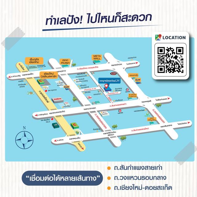 𝙆𝙖𝙧𝙣𝙠𝙖𝙣𝙤𝙠 𝙑𝙞𝙡𝙡𝙚 𝟮𝟲 สันกลาง บ้านใจกลางเมือง ใกล้ ม.พายัพ และ รพ.กรุงเทพ ✨𝙋𝙧𝙚-𝙎𝙖𝙡𝙚 25-26 ตุลาคมนี้ 3