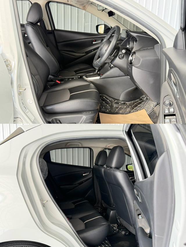 ⭐ รถมือเดียว ⭐ไมล์น้อย 22,xxx km. Mazda2 รุ่น 1.3S Leather เบนซิน รูปที่ 12
