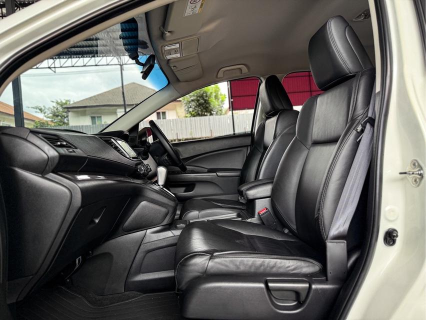 รหัสรถ WRT2055 2014 จด 2015 HONDA CRV, 2.0 E 4WD i-VTEC โฉม ปี12-17 สีขาวตัว ไมเนอร์เชน 16