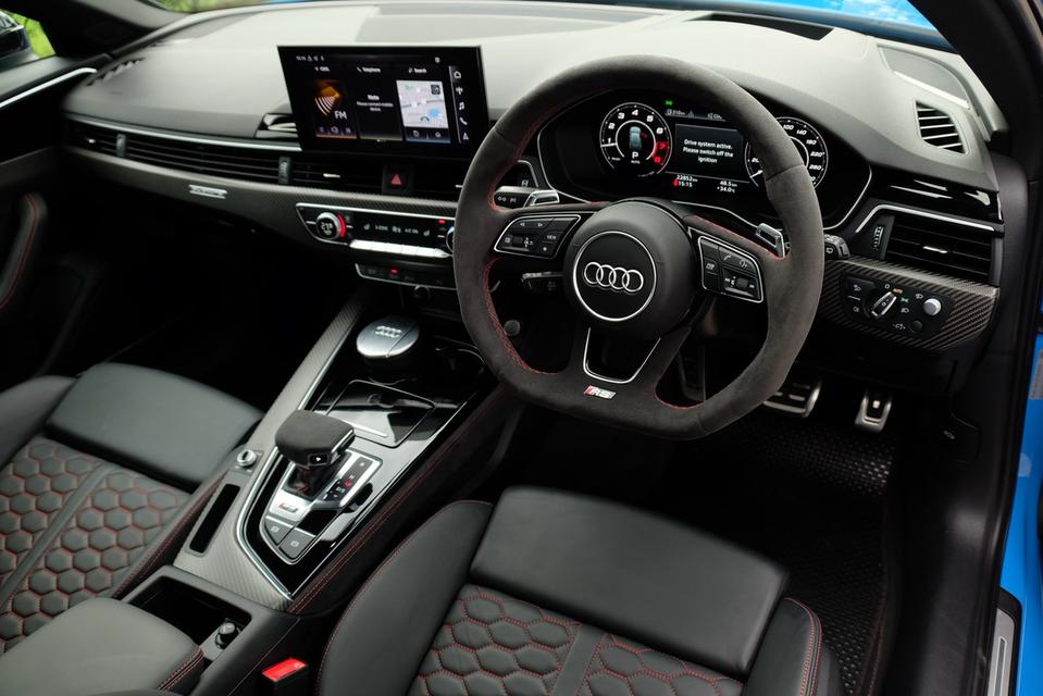 Audi RS4 Avant 2.9 V6 Bi-Turbo Quattro ปี 2022 สีฟ้า รถสวยไมล์น้อย หาอยู่ด่วนช้าไปก่อน รูปที่ 16