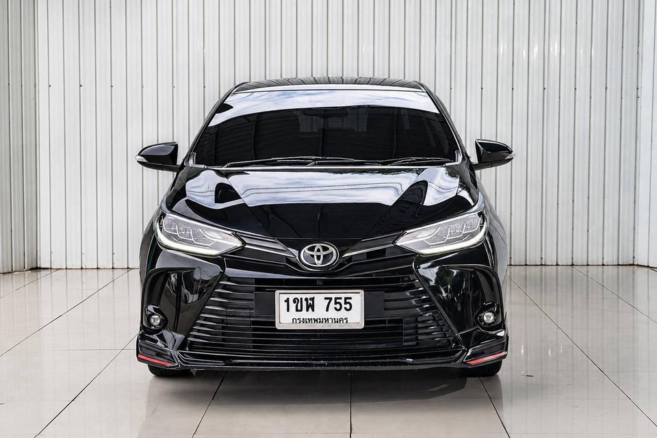 #TOYOTA YARIS ATIV, 1.2 SPORT PREMIUM ปี 2021 สีดำ โฉม ปี17-22🔘 รถมือเดียวป้ายแดง🔘