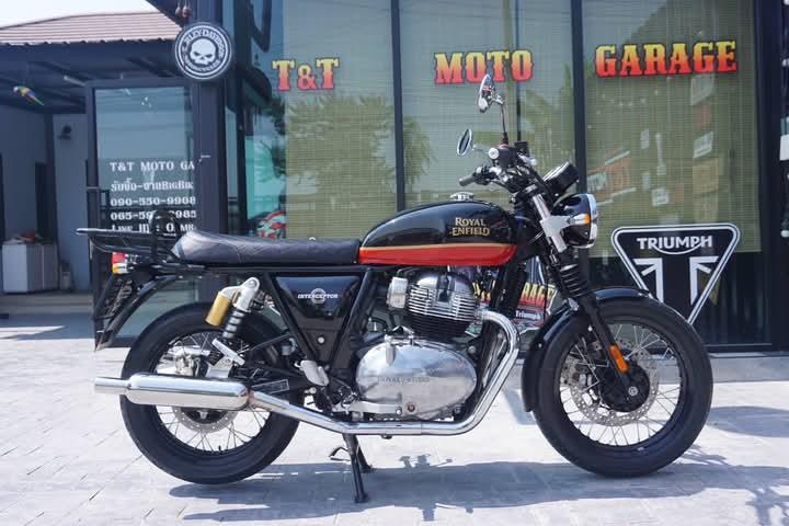 ขาย Royal Enfield Interceptor 650 สีแดง-ดำ 3