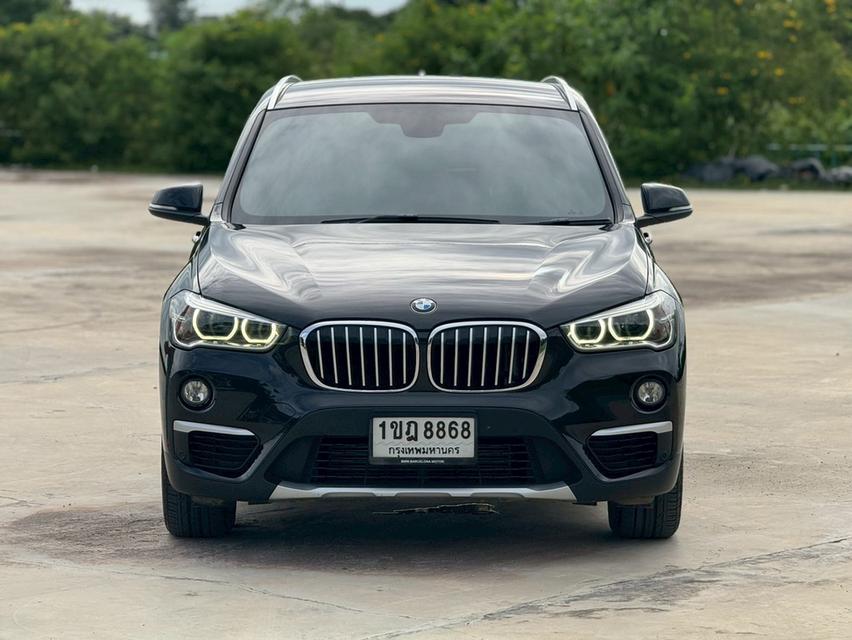 BMW X1 (F48) Wagon 4dr sDrive18d xLine Steptronic 8sp FWD 2.0DTi Y 2020. สีดำ  9