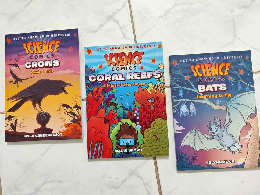 Science Comics Books สภาพใหม่