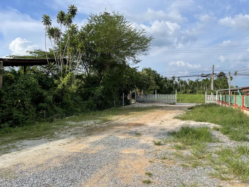 บ้านพร้อมที่ดิน 2แปลง ข้างทางเข้านิคมโรจนะบ้านค่าย 8