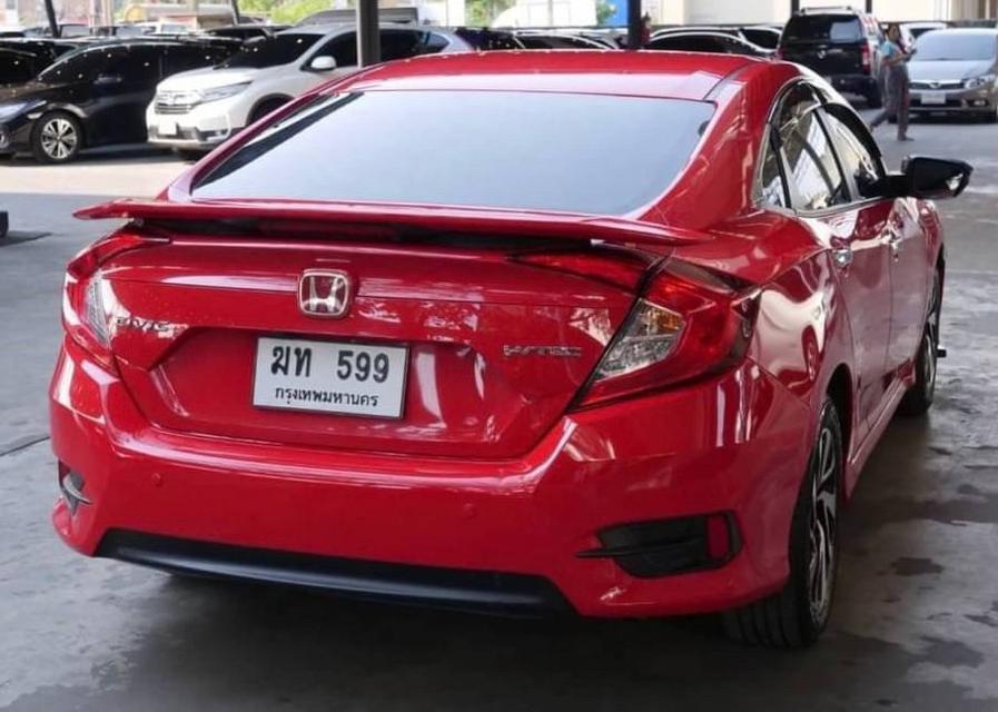 รูป 86 Honda Civic FC 1.8 EL Top 2018 Auto สีแดง 6