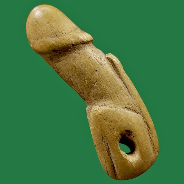 ปลัดขิก เนื้อไม้ ยาว 2 นิ้ว