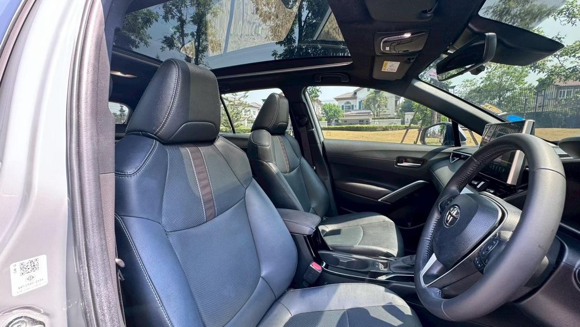 รหัสรถ TPV9973 🎊 Toyota Corolla Cross 1.8 HEV Premium Luxury  🎊 2024 รูปที่ 14