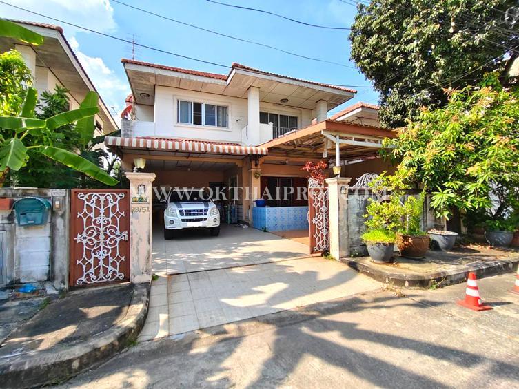 บ้านเดี่ยว หมู่บ้านทวีโชติ2 ถนนบางกรวย-ไทรน้อย ใกล้MRTสายสีม่วง สถานีบางพลู 2