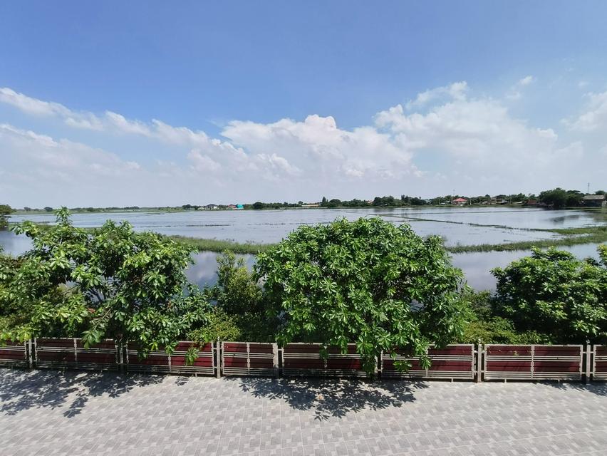บ้านเดี่ยว อยุธยา ใกล้ตลาดกลางกุ้งอยุธยา ทำเลดี มีระบบรักษาความปลอดภัย24 ชม.  หมู่บ้านมีฐานะ เฟส 3 6