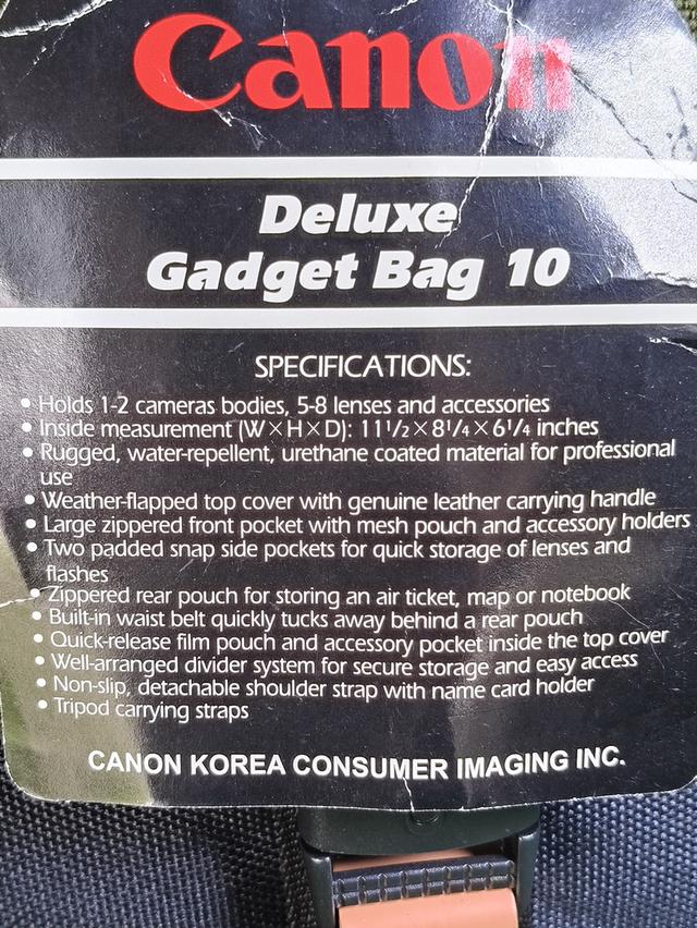 Canon Deluxe Gadget 10  11
