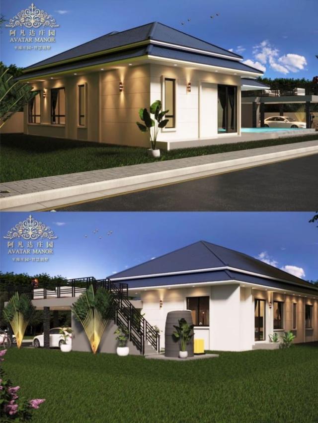 P-5 ขายบ้านเดี่ยวสุดหรูในโครงการ Avatar Manor พื้นที่ อ.หัวหิน ราคาเริ่มต้นที่ 6.99 ล้านบาท 2