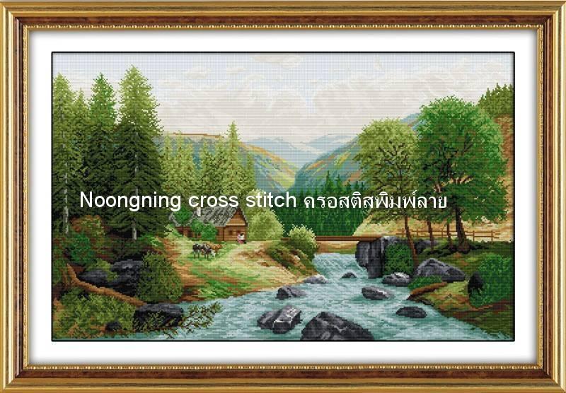 ร้าน Noongning Cross stitch ครอสติสพิมพ์ลาย จำหน่ายอุปกรณ์ครอสติส ภาพติดเพชร1569 4