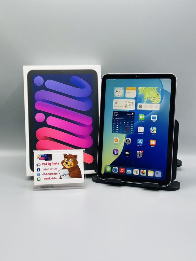 iPadMini7 128gb WiFi แบต100% ประกัน22/2/26 นัดรับได้ครับ