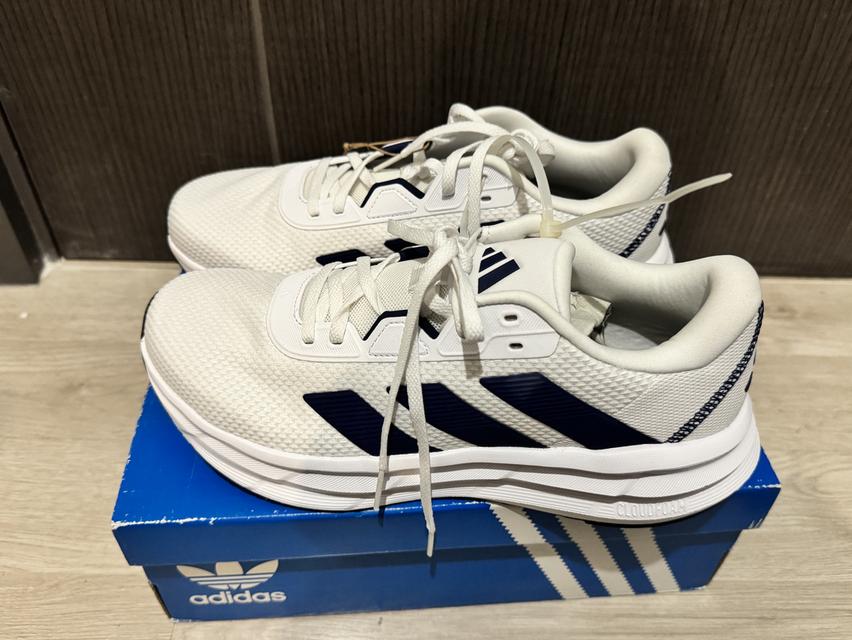 Adidas Galaxy 7 Cloudfoam Color Cloud White / Dark Blue (9US / 8.5UK) No Box! No Used! รูปที่ 3