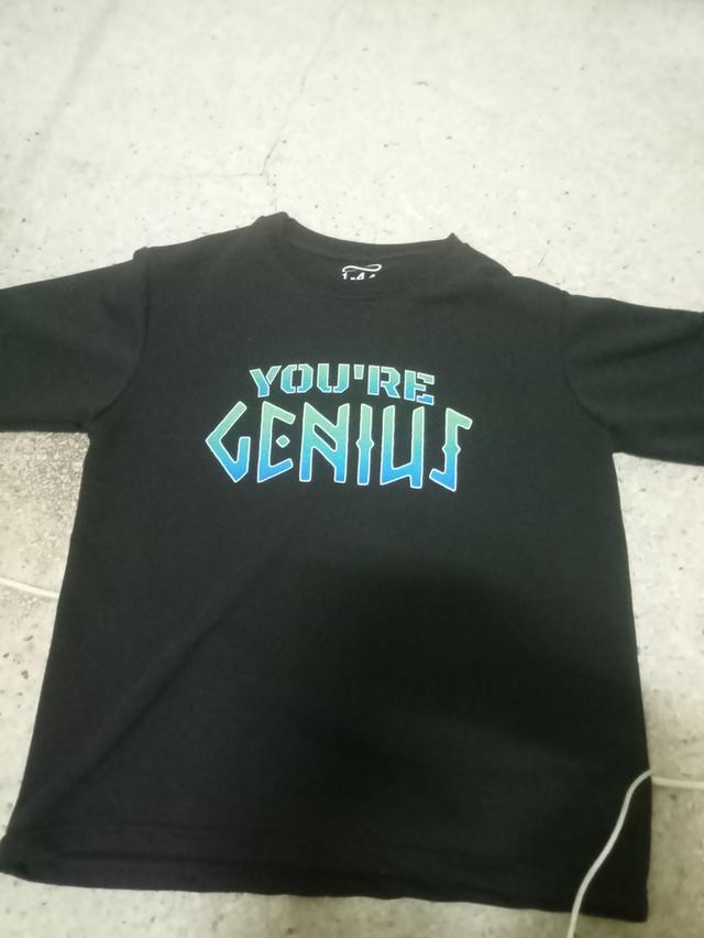 เสื้อยืดลาย YOU'RE GENIUSCotton รูปที่ 1