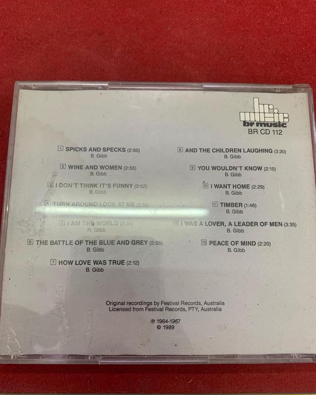 ซีดีเก่า bee gees ปี1989 4