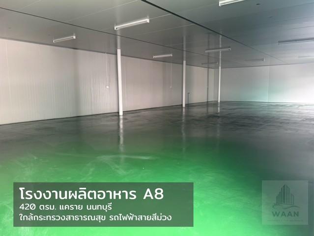 ให้เช่าโรงงานเหมาะสำหรับผลิตอาหาร ผลิตเครื่องสำอาง อาหารเสริม มีบ่อบำบัดน้ำเสียส่วนกลาง 1