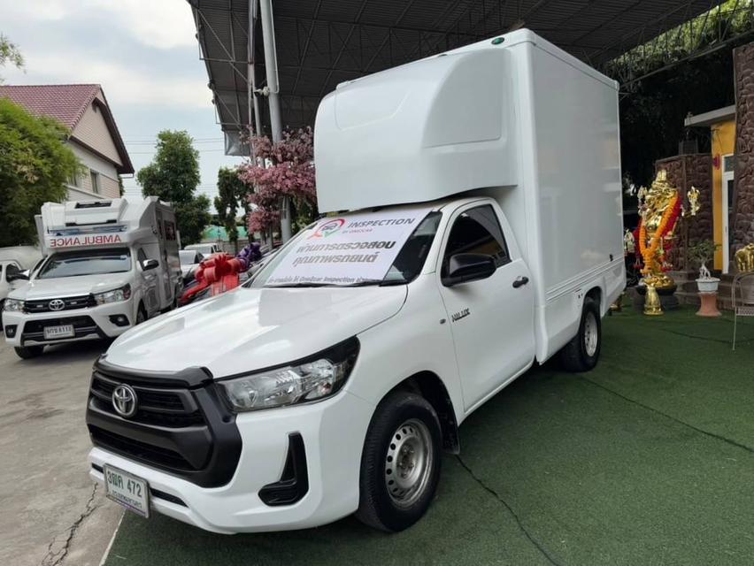  TOYOTA REVO  SINGLECAB รุ่นENTRY ดีเซล  ปี2020 มีตู้แห้ง เครื่อง2.4cc. เกียร์ธรรมดา  -รถไมล์แท้100%คะ  2