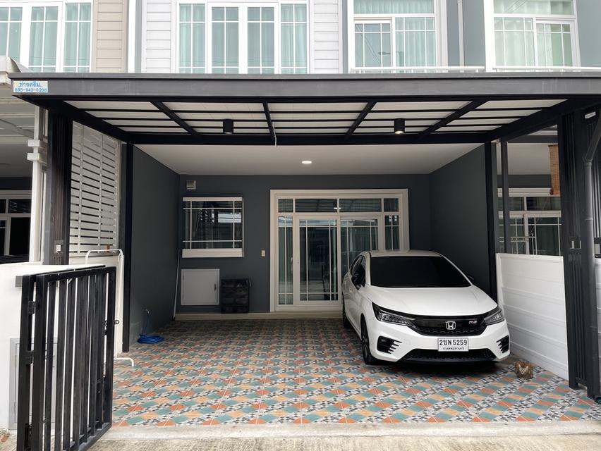 บ้านทาวน์โฮมสภาพดี ใกล้เซ็นทรัลเวสต์เกต 5 นาที 1