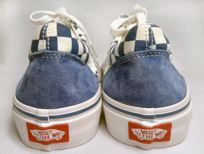 VANS รองเท้าผ้าใบของใหม่ สีน้ำเงิน จัดส่งฟรี!!! เก็บปลายทาง 5