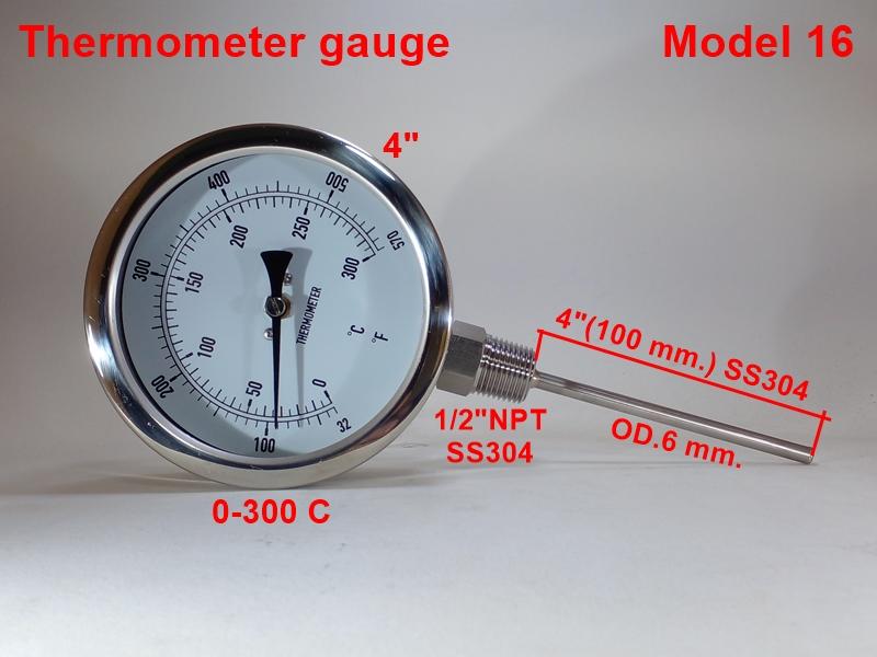 Temp. Gauge , Thermometer Gauge  มีสต็อกในไทย  เปิดใบกำกับภาษีได้ พร้อมส่งด่วน รูปที่ 7