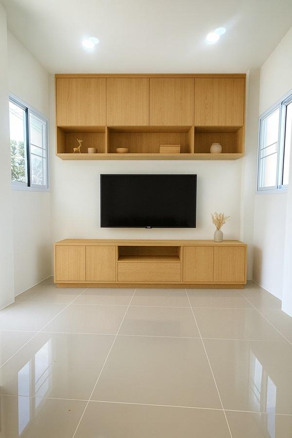 บ้านใหม่โมเดิร์น 2 ชั้น ลำพูน 1.29 ล้าน! 50ตรว. ฟรีโอน! ใกล้เมือง-รพ. 5 นาที โทร 093-584-6654 15