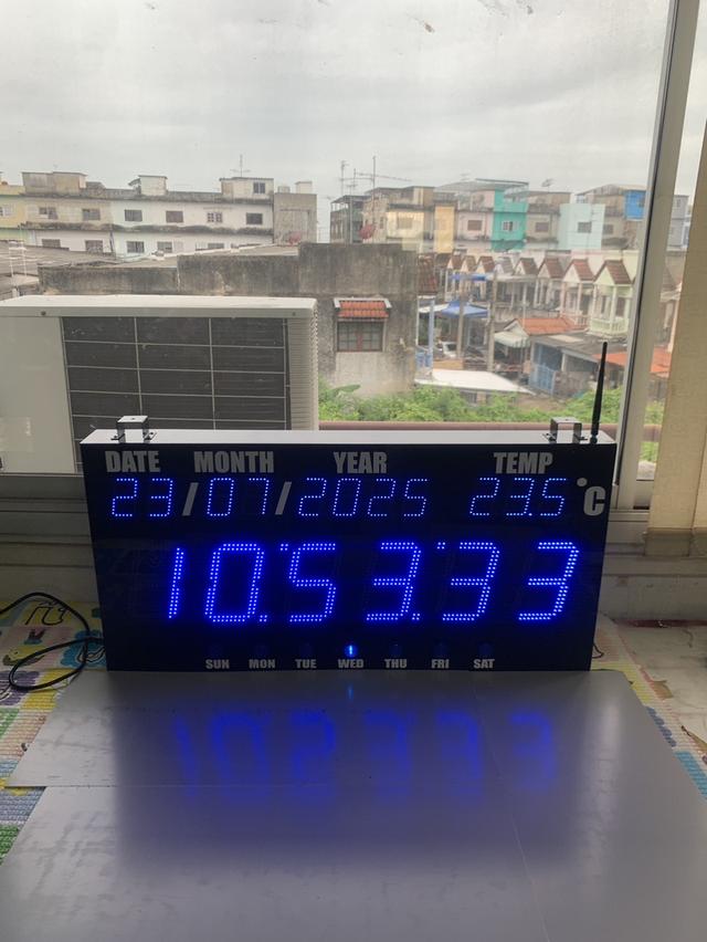 นาฬิกาดิจิตอลสำหรับโรงงาน สถานที่ต่างๆ รูปที่ 2