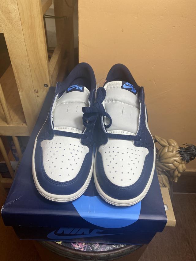 AIR JORDAN1 RETRO LOW OG OBSIDIAN รูปย่อยที่ 4
