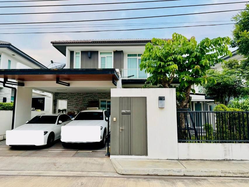 ขายบ้านเดี่ยว 2 ชั้น เจ้าของขายเอง ถูกและคุ้มค่าที่สุด ในหมู่บ้านมัณฑนาราชพฤกษ์-สะพานมหาเจษฎาบดินทร์ ใกล้เซ็นทรัลเวสต์วิลล์