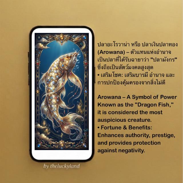 สัตว์น้ำมงคล วอลเปเปอร์มือถือ วอลเปเปอร์มงคล วอลเปเปอร์สายมู ลูกรักสิ่งศักดิ์สิทธิ์ จอสวยรวยโชค Lucky Mobile Phone Wallpaper รูปที่ 5