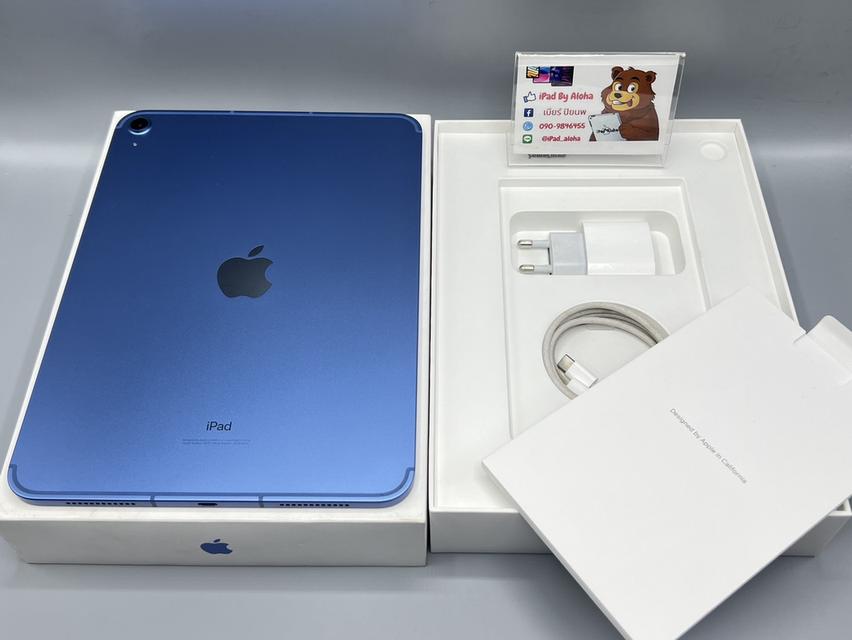 iPadGen10 64gb Cellular ครบกล่อง มีCare+ นัดรับได้ครับ 8