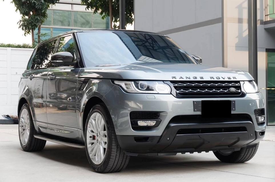 รถเข้าใหม่! Range Rover Sport 3.0 SDV6 HSE ปี 2014 สีเทาเข้มสุดหรู