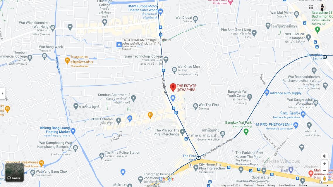 ขาย คอนโด ในโครงการ ดิ เอสเตท แอท ท่าพระ 10