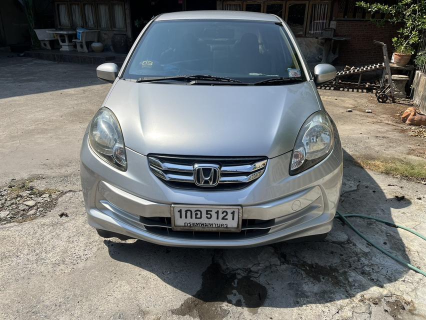 HONDA BRIO AMAZE 1.2 V AT 2013 ใช้มือเดียว มีประกันชั้น 1
