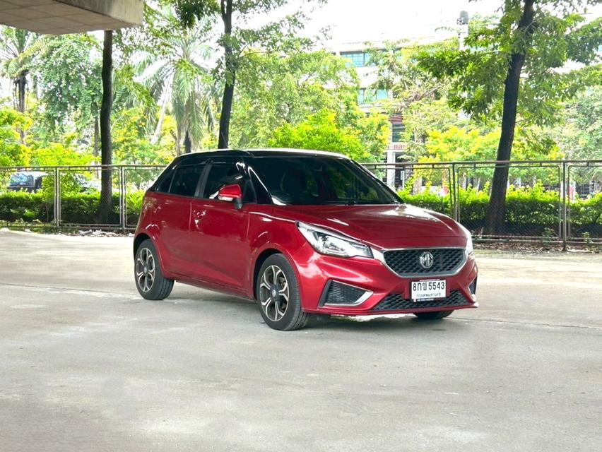 ขายรถ MG3 1.5X Sunroof ปี 2019 สีแดง เกียร์ออโต้
